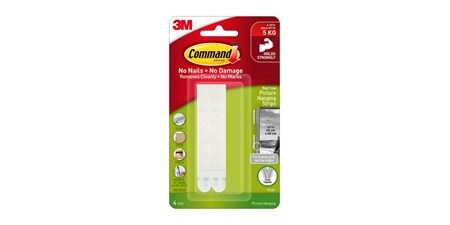 Command™ Narrow Picture Hanging Strips
