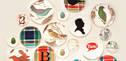 hang decorative plates with command picture hanging strips