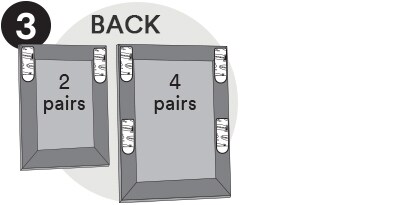 remove one of the green liners

