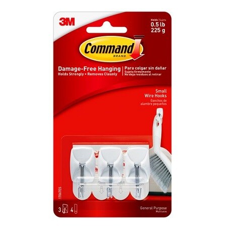 Command™ Small Utensil Hooks Clear
