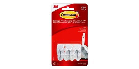Command™ Small Utensil Hooks Clear
