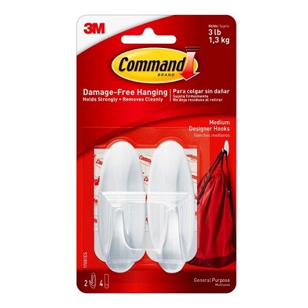 Command™ Medium Designer Hooks
