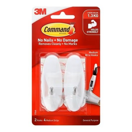 Command™ Small Utensil Hooks
