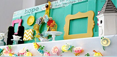 DIY Spring Garland