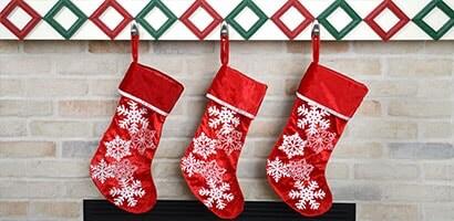 christmas stocking decorating ideas with Command