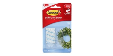 Command™ Medium Hooks Clear
