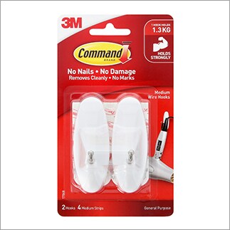 Command Medium Wire Hooks