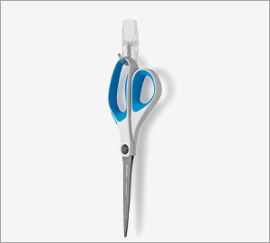 Hanging accessories using Command™ clear hooks
