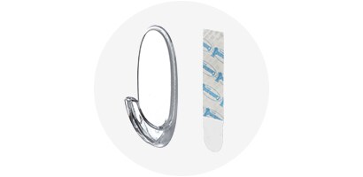 Command™ Clear Large Hooks
