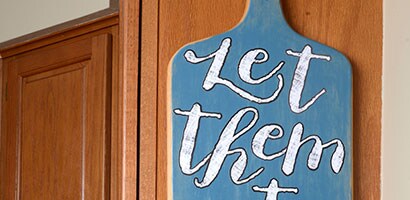 Kitchen Decor Sign