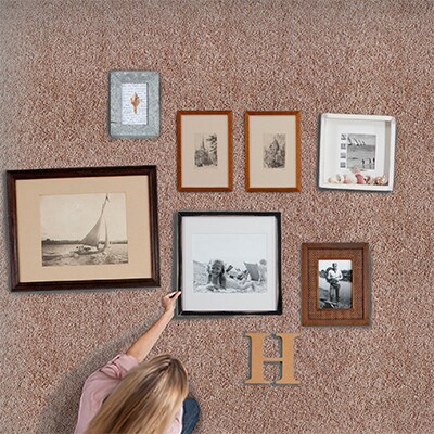 gallery wall ideas to visualising the design on a wall

