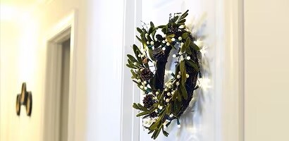 Holiday Bedroom Door