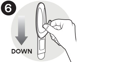 slide the hook back on
