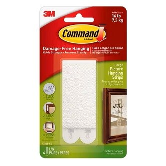 Command™ Large Picture Hanging Strips
