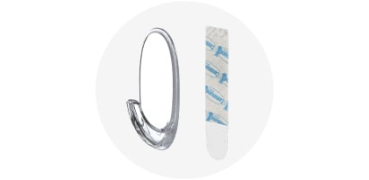 Command™ Clear Large Hooks (Clear Large Crystal Hooks as recommended alternatives)
